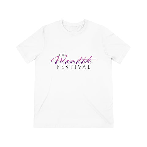 The W.E.A.L.T.H. Festival Unisex Triblend Tee