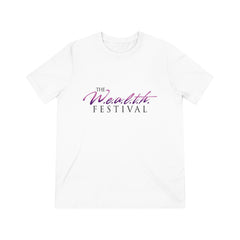 The W.E.A.L.T.H. Festival Unisex Triblend Tee