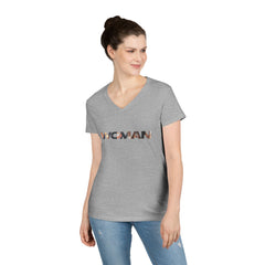 WOMAN Release Commemorative - Ladies' V-Neck T-Shirt