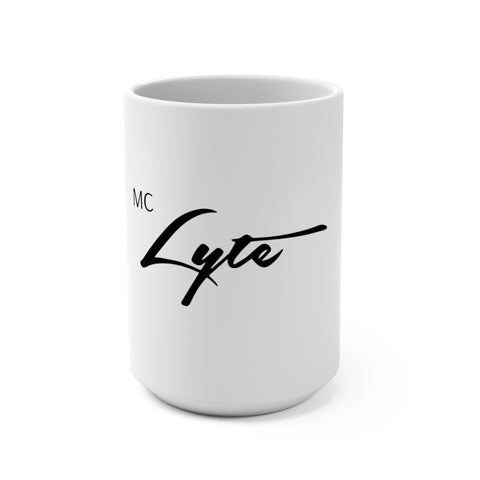 MC Lyte Script 15oz Ceramic Mug