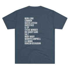 1-of-1 Album Artists Commemorative Unisex Tri-Blend Crew Tee