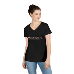 WOMAN Release Commemorative - Ladies' V-Neck T-Shirt