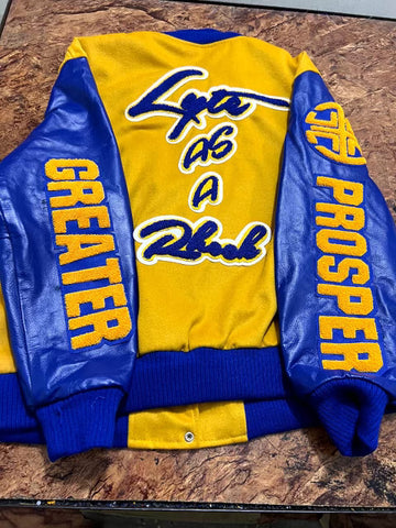 The GOLD BODY Sigma Gamma Rho MC Lyte Limited Edition Scholarship Jacket